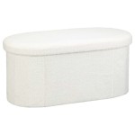 Ottoman dengan Kaki Melengkung Elegan, Furnitur Penyimpanan Bergaya untuk Menambah Pesona di Rumah Anda